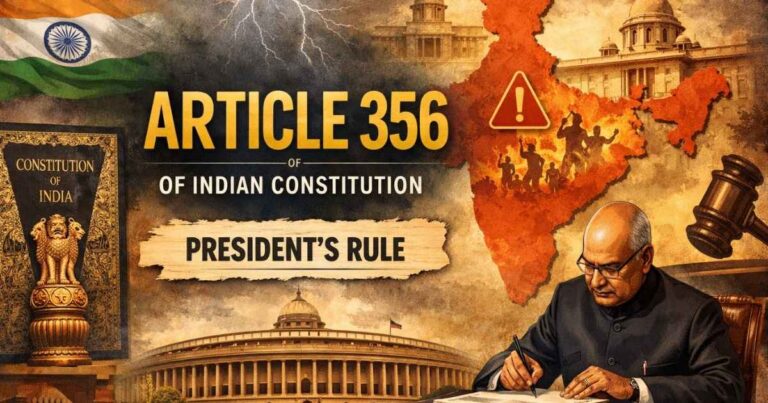 Article 356 of Indian Constitution