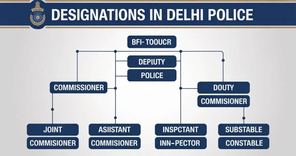 Designations in Delhi Police