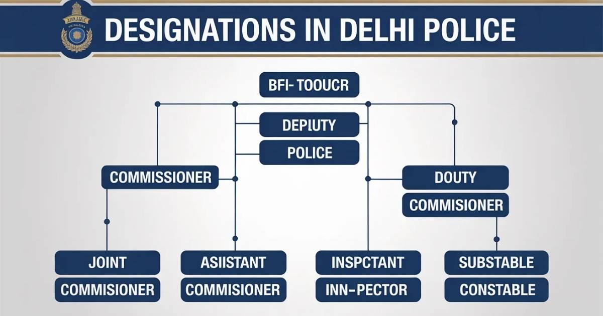 Designations in Delhi Police