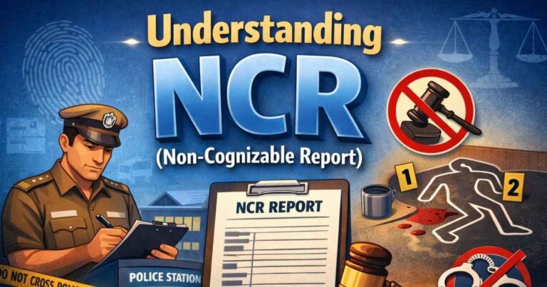 Understanding NCR (Non-Cognizable Report)