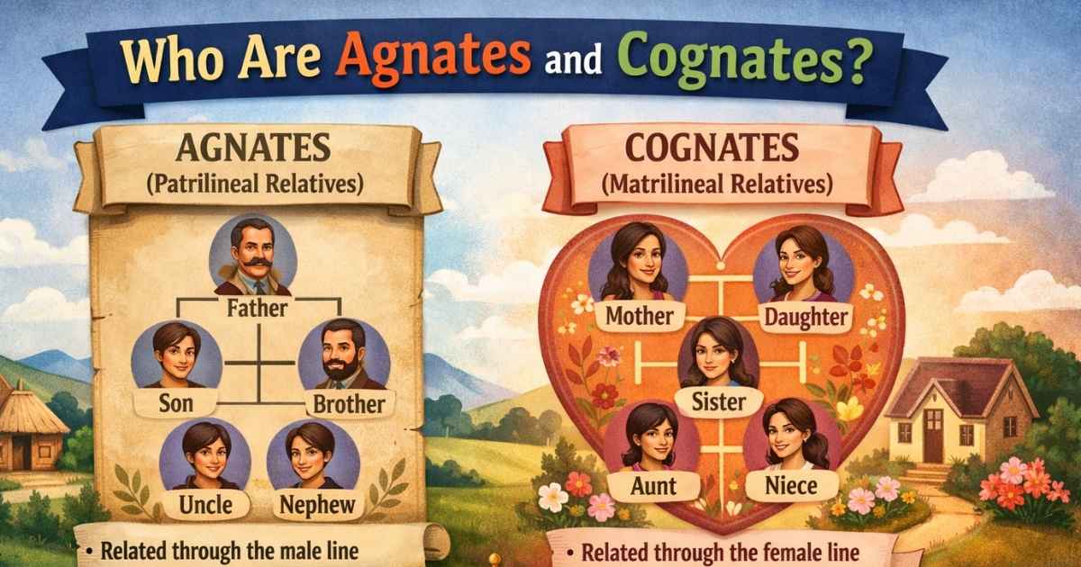 agnates and cognates